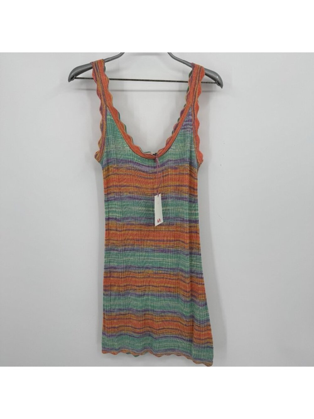 Kilte Collection Eloise Sleeveless Sunset Stripe Mini Dress size 1 S $345